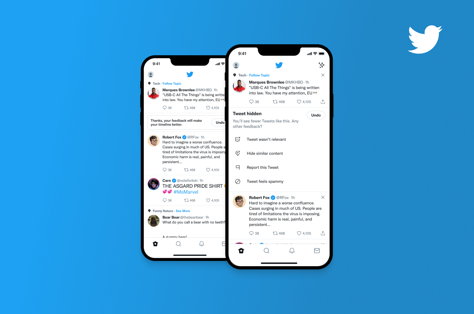 screens from Twitter